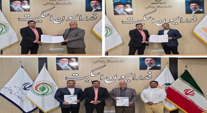 احکام اعضای فدراسیون اسکیت صادر شد